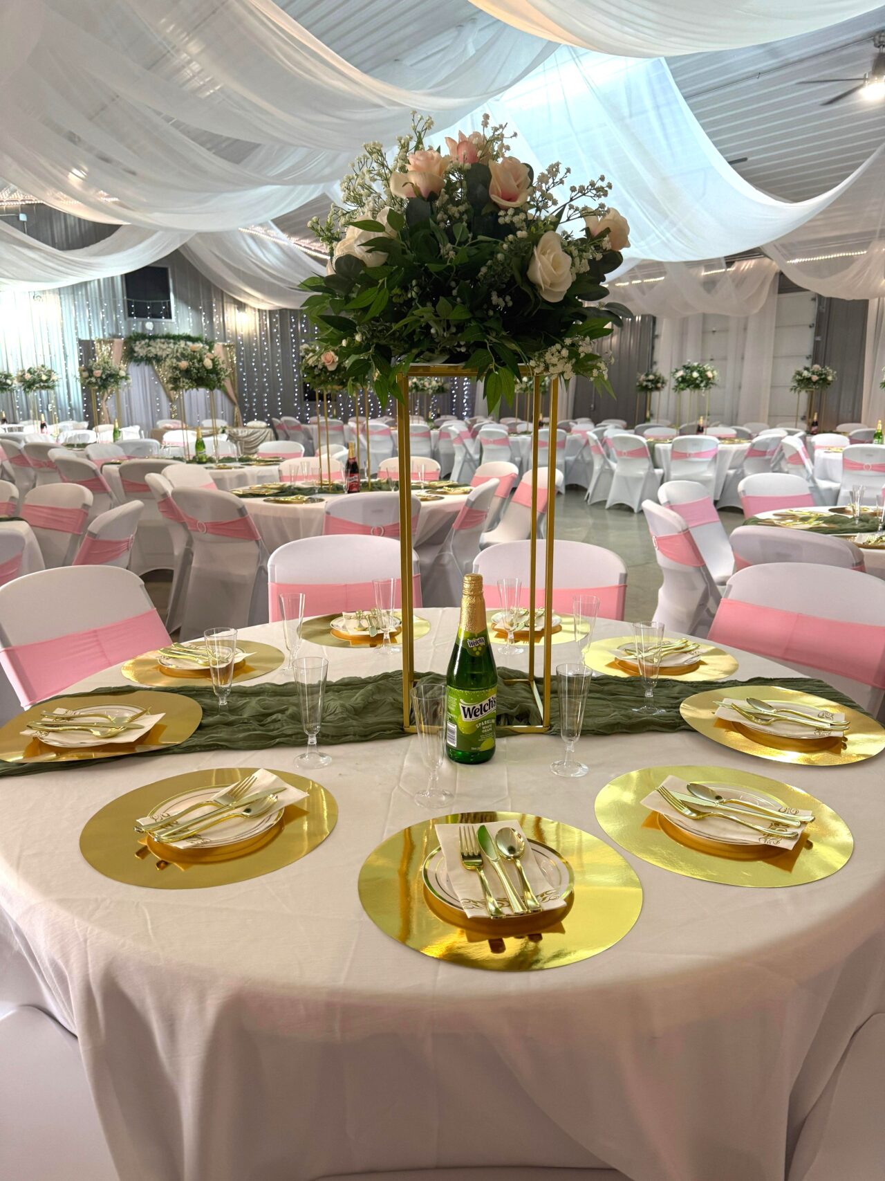 Table Decor for Party Venue