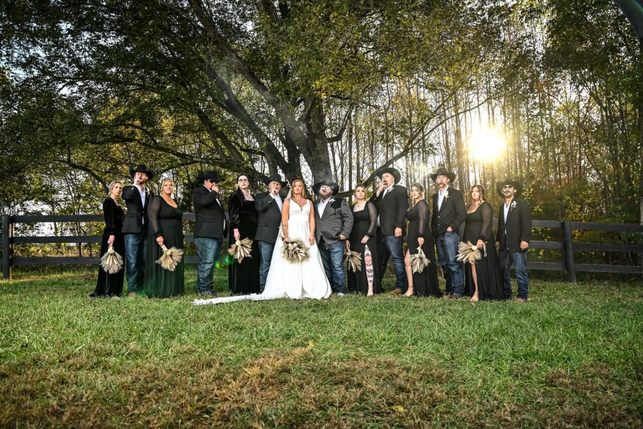 wedding party photo